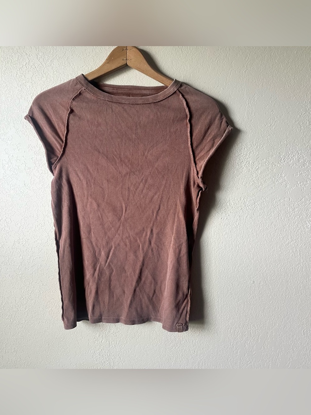 We the Free by Free People Brown Tee
